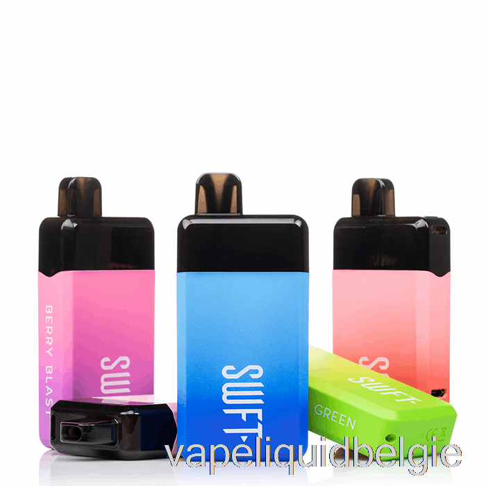 Vape België Swft Mod 5000 Wegwerp Druif Appelbes